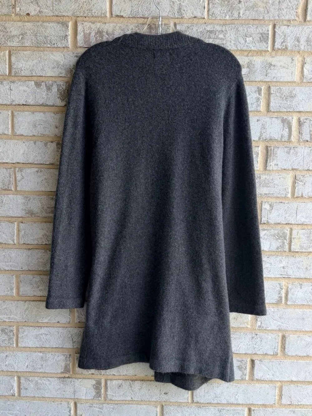 J. Crew Extra-Soft Long Sleeve Wool Blend Open Front Cardigan Sweater Size M.